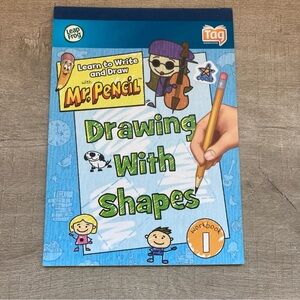 Learn to write and draw with Mr. Pencil workbook 1 LeapReader LeapFrog Tag Book